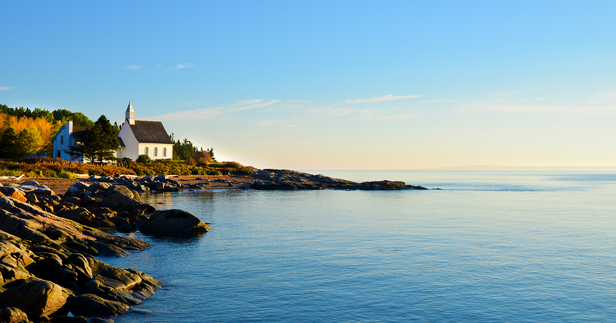 View on Saint-Siméon